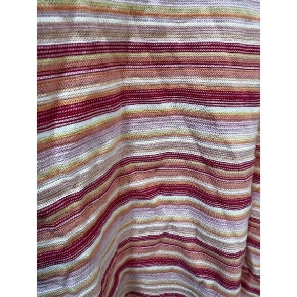 T by Talbots Twist Back TEE - TOULON Stripe Small - Picture 8 of 9